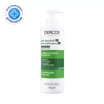 Vichy Dercos шампунь-уход интенсивный против перхоти для нормальных и жирных волос, 390мл