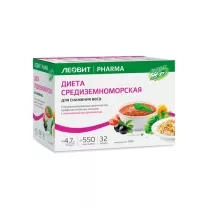 Леовит Худеем за неделю Средиземноморская диета (кейс), 708г