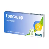 Топсавер таблетки покрыт. п/о 25мг, №28