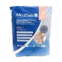 MediSan Premium подгузники-трусы размер М (80-120см), бежевые, №10