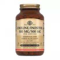Solgar Холин/Инозитол капсулы 500мг/500мг, №100