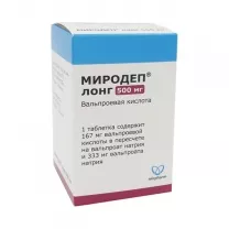 Миродеп Лонг таблетки с пролонг. высвоб. покрыт. п/о 500мг, №30