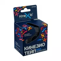 Kinexib Pro бинт нестерильный адгезивный восстанавливающий черный (5м*5см)