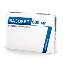 Вазокет таблетки 600мг, №30