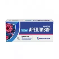 Арепливир таблетки покрыт. п/о 200мг, №40