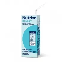 Nutrien Diabet Жидкое лечебное питание при диабете и непереносимости глюкозы с нейтральным вкусом, 200мл