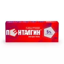 Пенталгин Экстра гель д/наружн. прим. 5%, 100г