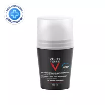 Vichy Homme дезодорант мужской для чувствительной кожи с защитой 48 часов, 50мл