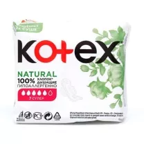 Kotex Natural Super прокладки, №7