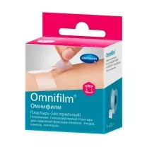 Hartmann Omnifilm пластырь гипоаллергенный, (2,5см*5м)