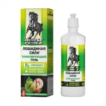 Лошадиная сила Тонизирующий гель для вен, 500мл