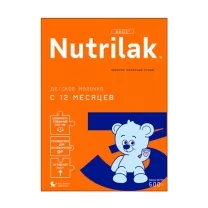 Nutrilak Basic 3 сухая молочная смесь (12+мес), 600г