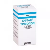 Офтан Тимолол капли глазные 5мг/мл, 5мл