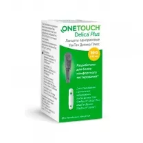 OneTouch Delica Plus ланцеты, №25
