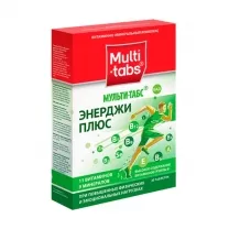 Мульти-табс Энерджи Плюс таблетки покрыт. п/о, №30