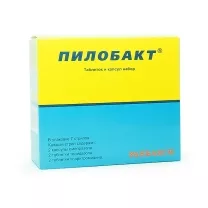 Пилобакт набор таблеток и капсул, №42 стрипы №7