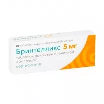 Бринтелликс таблетки покрыт. п/о 5мг, №28