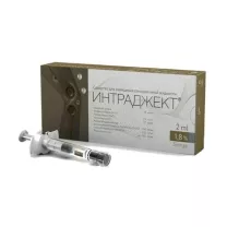 Интраджект Гиалуформ Синовиаль раствор д/в/суставн. введ. 1,8%, 2мл шприц