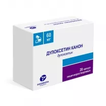 Дулоксетин Канон капсулы кишечнораст. 60мг, №28