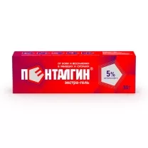 Пенталгин Экстра гель д/наружн. прим. 5%, 30г