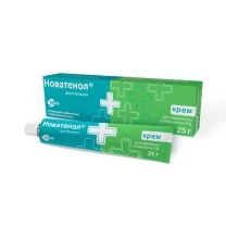 Новатенол крем д/наружн. прим. 5%, 25г