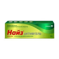 Найз Активгель гель д/наружн. прим. 1%, 100г
