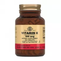 Solgar Витамин К1 таблетки 100мкг+45мг, №100