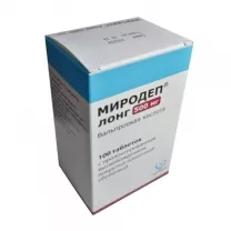 Миродеп Лонг таблетки с пролонг. высвоб. покрыт. п/о 500мг, №100