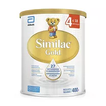 Similac Gold 4 сухая молочная смесь (18+мес), 400г