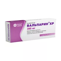 Вальпарин ХР таблетки пролонг.действ.покрыт.об. 300мг, №30