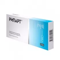 Рипарт раствор д/в/суставн. введ. 1%, 2мл шприц