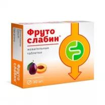 Фрутослабин таблетки жевательные 600мг, №30