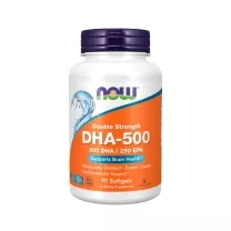 NOW Омега 3 ДГК 500 капсулы, №90