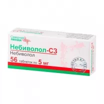 Небиволол-СЗ таблетки 5мг, №56
