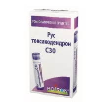 Рус токсикодендрон C30 гранулы, 4г