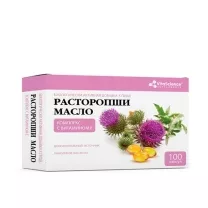 Vitascience Расторопши масло комплекс с витамином Е капсулы, №100