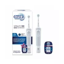 Oral-B Vitality D100.413.1 PRO SensUlt зубная щетка + нить Pro-Expert ClinLine мята 25м