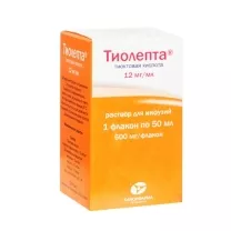 Тиолепта раствор д/инфузий 12мг/мл, 50мл №1