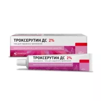 Троксерутин ДС гель д/наружн. прим. 2%, 40г