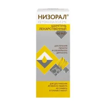 Низорал шампунь от перхоти 2%, 60мл
