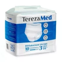 TerezaMed подгузники-трусы р-р. Large №3 (100-140см), №10