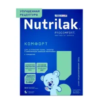 Nutrilak Premium Комфорт специализированная молочная смесь (0-12мес), 600г