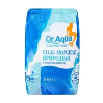 Dr.Aqua соль для ванн морская природная с микроэлементами, 1000г
