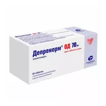 Депренорм ОД таблетки пролонг.действ.покрыт.об. 70мг, №60