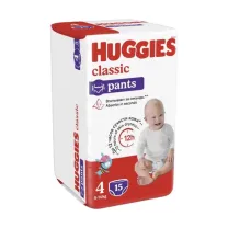 Huggies Classic 4 подгузники-трусики (9-14кг), №15