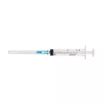 Шприц инъекц. 3-х комп. однократ. прим. 23G (0,6х30 мм), 3мл