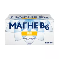 Магне В6 таблетки п/о 48мг+5мг, №180 Опелла Хелскеа