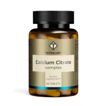 Tetralab Кальция цитрат комплекс таблетки 250мг+150МЕ, №60