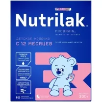 Nutrilak Premium 3 детский молочный напиток (12+мес), 300г