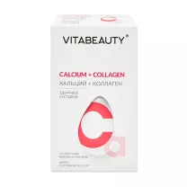 Vitabeauty Кальций+Коллаген батончик желейный, №10